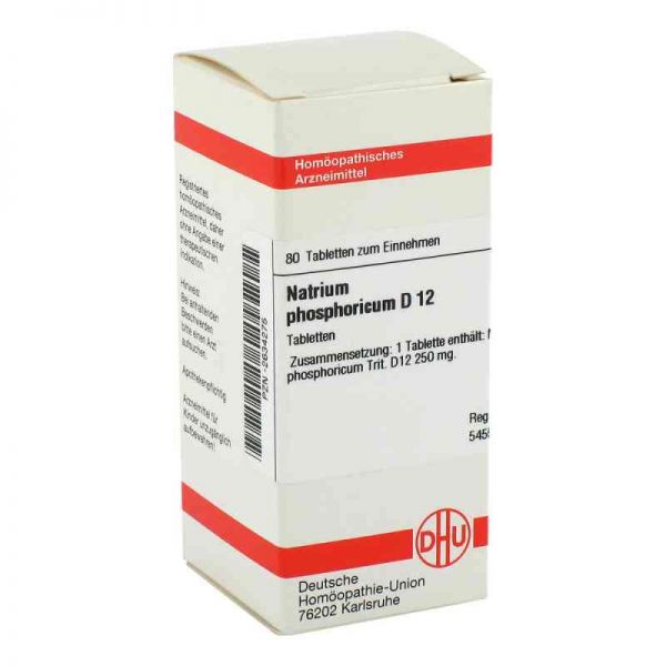 Natrium Phosphoricum D 12 Tabletten (80 stk)