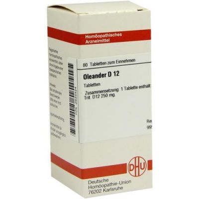 Oleander D 12 Tabletten (80 stk)