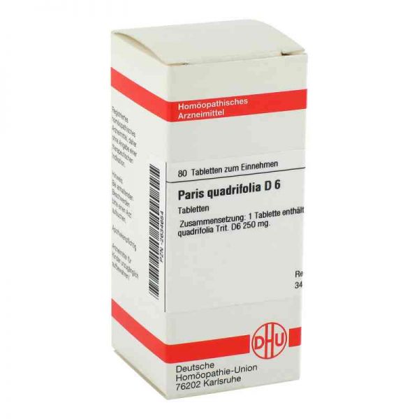 Paris Quadrifolia D 6 Tabletten (80 stk)