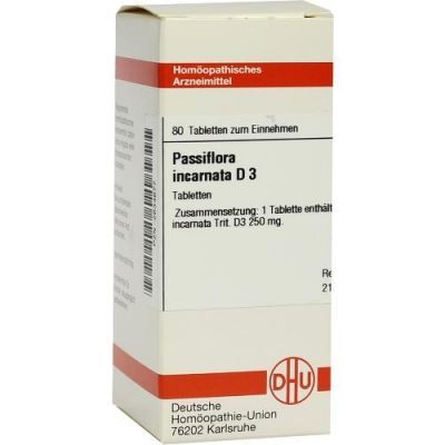 Passiflora Incarnata D 3 Tabletten (80 stk)