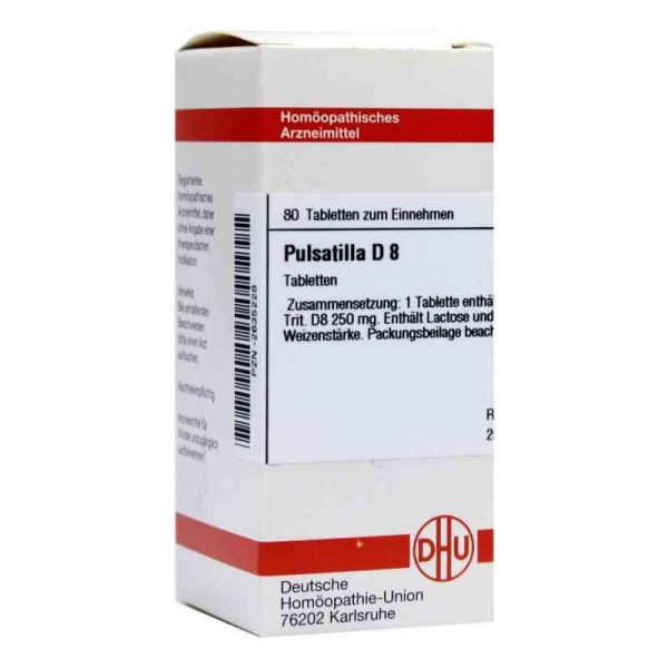 Pulsatilla D 8 Tabletten (80 stk)