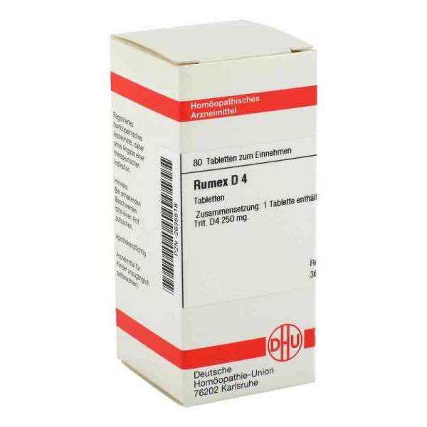 Rumex D 4 Tabletten (80 stk)