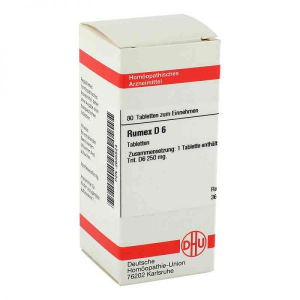 Rumex D 6 Tabletten (80 stk)