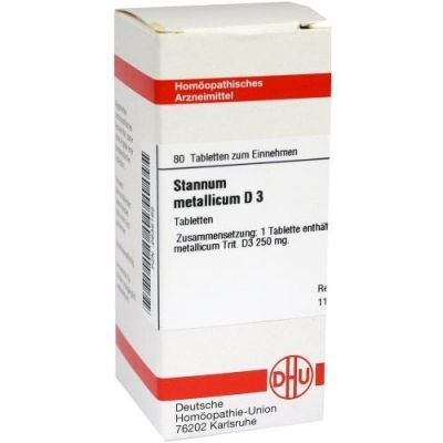 Stannum Met. D 3 Tabletten (80 stk)