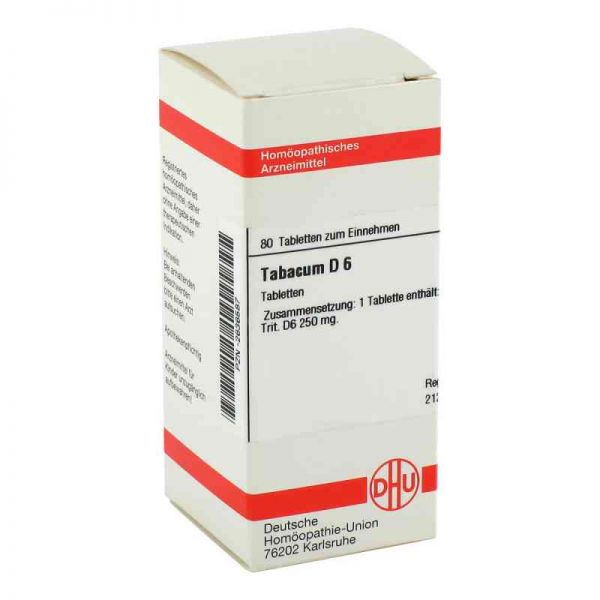 Tabacum D 6 Tabletten (80 stk)