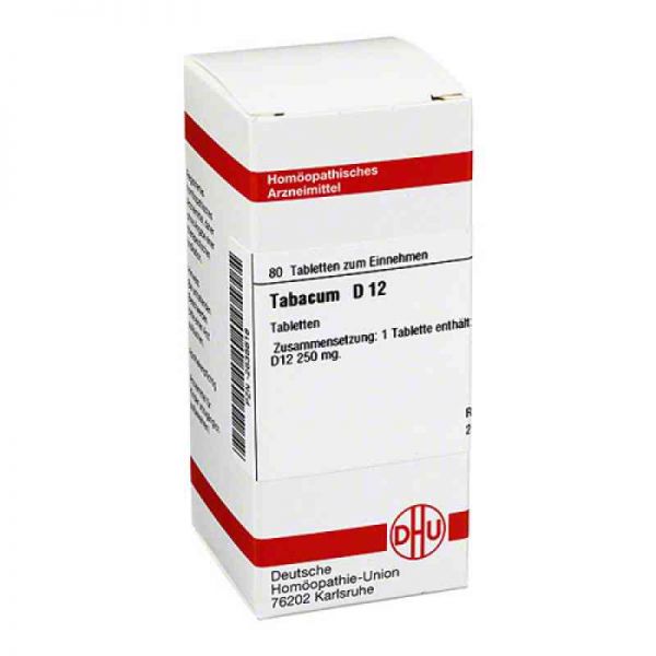 Tabacum D 12 Tabletten (80 stk)