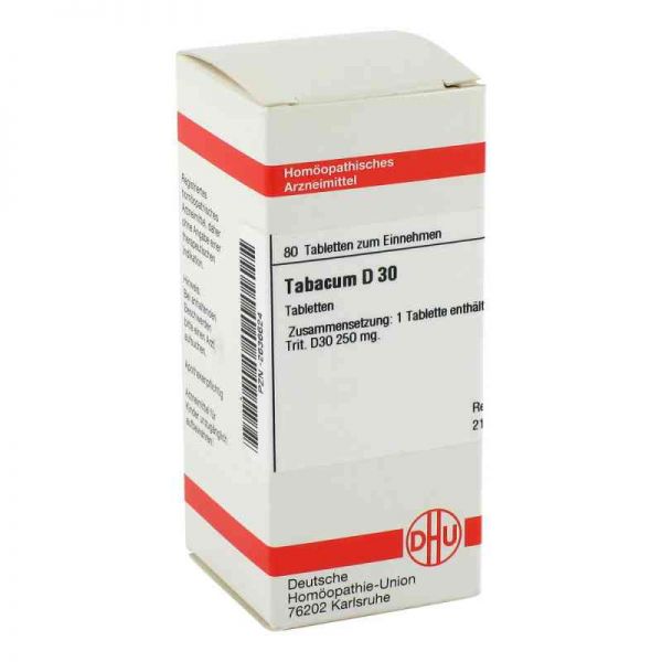 Tabacum D 30 Tabletten (80 stk)