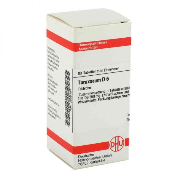 Taraxacum D 6 Tabletten (80 stk)