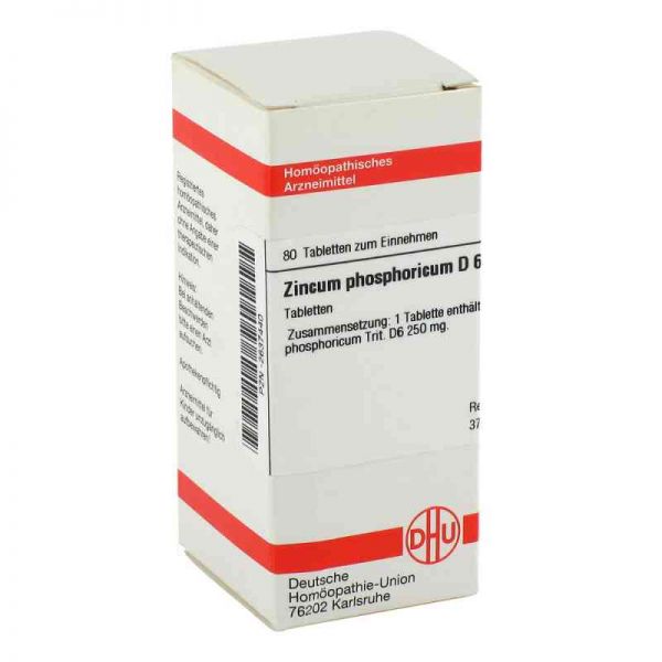 Zincum Phosphoricum D 6 Tabletten (80 stk)