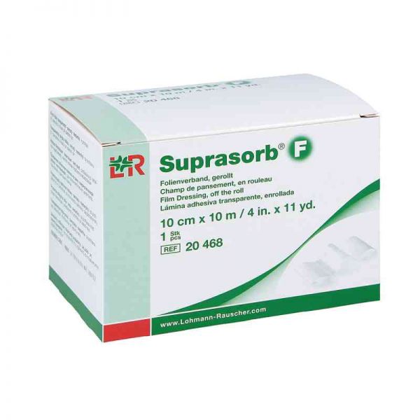 Suprasorb F Folien Wundverband 10cmx10m gerollt unsteril (1 stk)