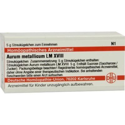 Lm Aurum Metallicum Xviii Globuli (5 g)