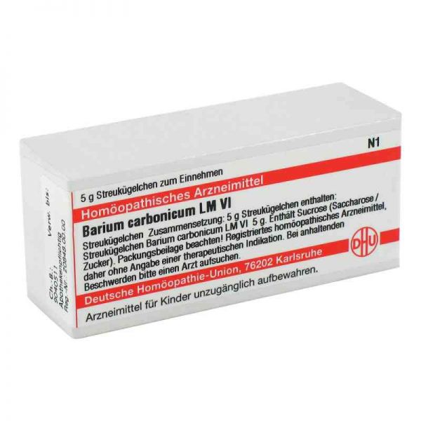 Lm Barium Carbonicum Vi Globuli (5 g)