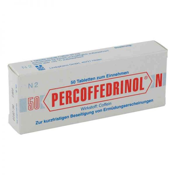 Percoffedrinol N 50mg (50 stk)