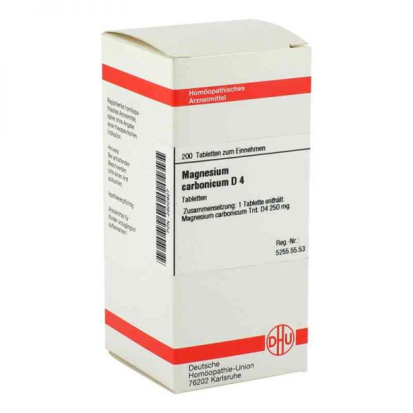 Magnesium Carbonicum D 4 Tabletten (200 stk)