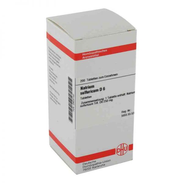 Natrium Sulfuricum D 6 Tabletten (200 stk)