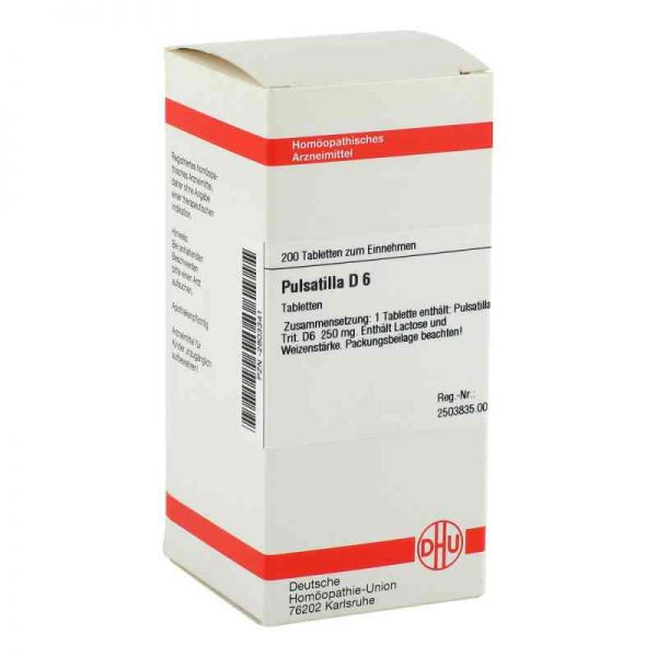 Pulsatilla D 6 Tabletten (200 stk)