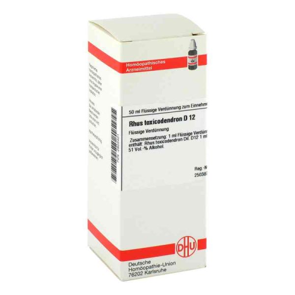 Rhus Tox. D 12 Dilution (50 ml)