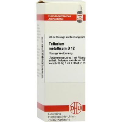 Tellurium Metallicum D 12 Dilution (20 ml)