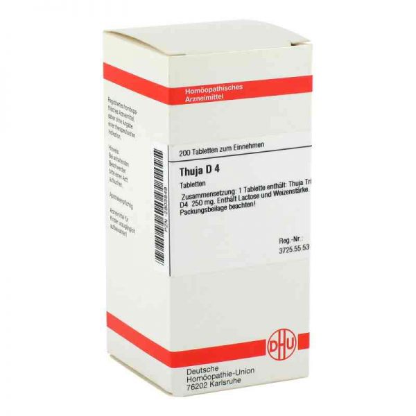 Thuja D 4 Tabletten (200 stk)