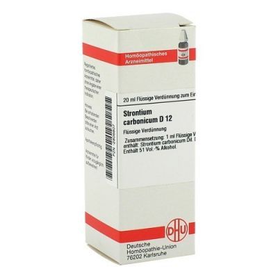 Strontium Carbonicum D 12 Dilution (20 ml)