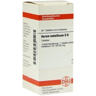 Aurum Metallicum D 8 Tabletten (80 stk)