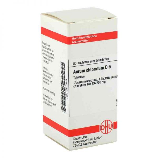 Aurum Chloratum D 6 Tabletten (80 stk)