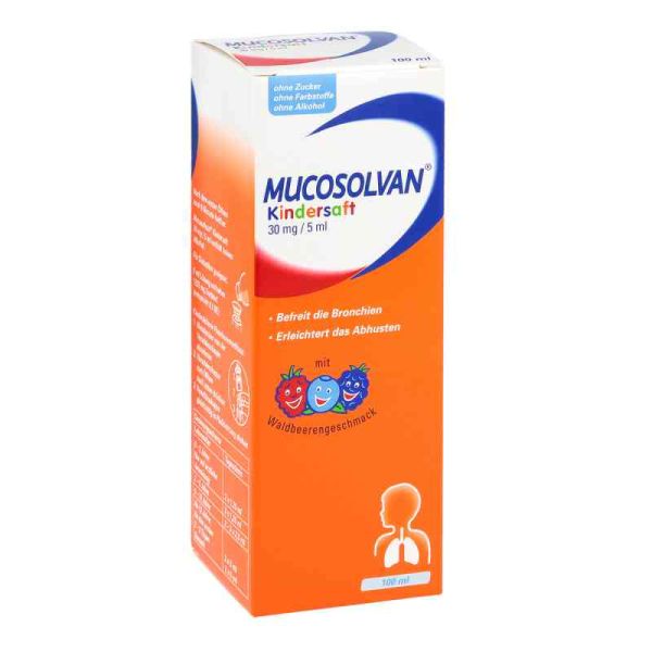 Mucosolvan Kindersaft 30mg/5ml (100 ml)