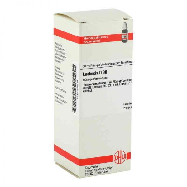 Lachesis D 30 Dilution (50 ml)