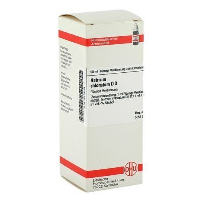 Natrium Chloratum D 3 Dilution (50 ml)