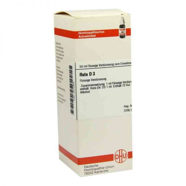 Ruta D 3 Dilution (50 ml)