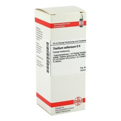 Thallium Sulf. D 6 Dilution (50 ml)