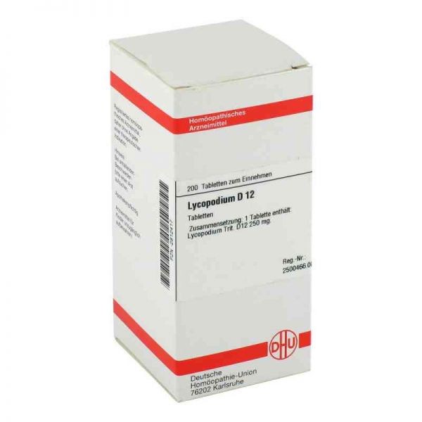 Lycopodium D 12 Tabletten (200 stk)