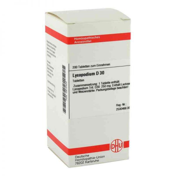 Lycopodium D 30 Tabletten (200 stk)