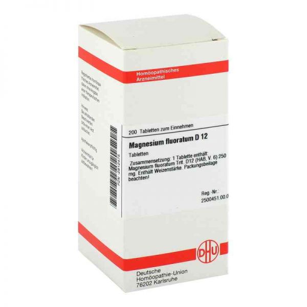 Magnesium Fluoratum D 12 Tabletten (200 stk)