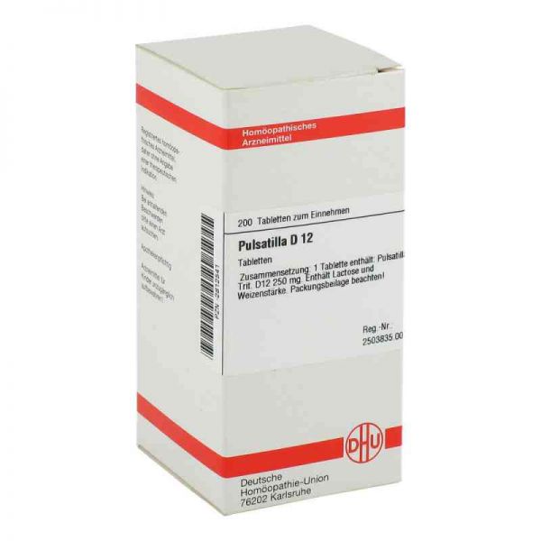 Pulsatilla D 12 Tabletten (200 stk)