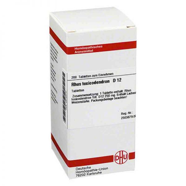 Rhus Tox. D 12 Tabletten (200 stk)