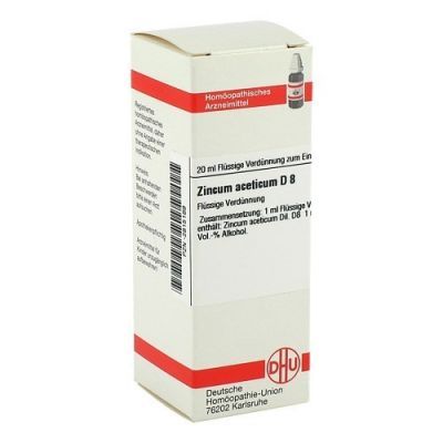 Zincum Aceticum D 8 Dilution (20 ml)