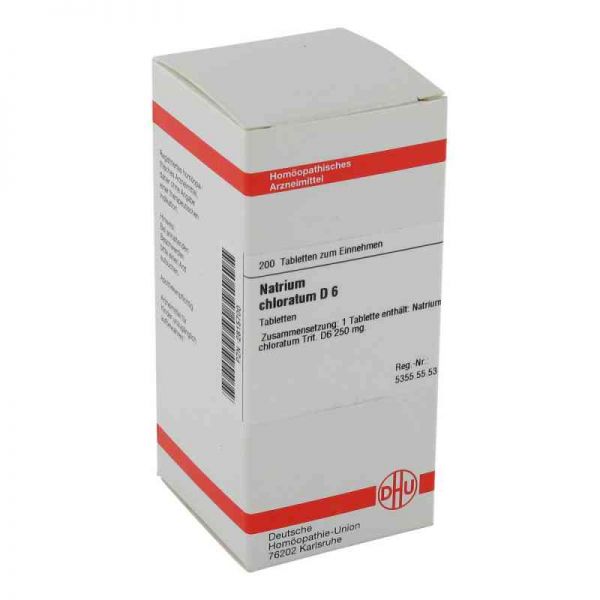 Natrium Chloratum D 6 Tabletten (200 stk)