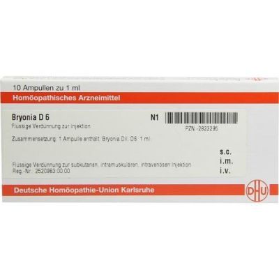 Bryonia D 6 Ampullen (10X1 ml)