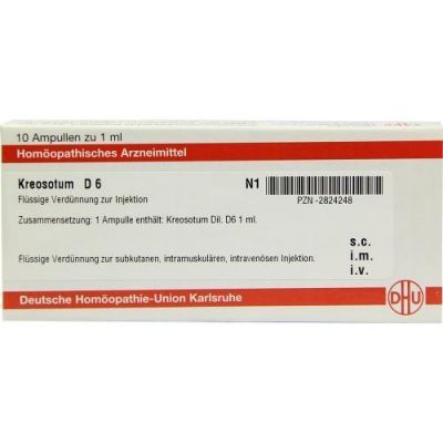 Kreosotum D 6 Ampullen (10X1 ml)