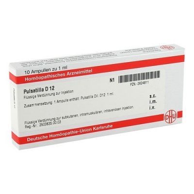 Pulsatilla D 12 Ampullen (10X1 ml)