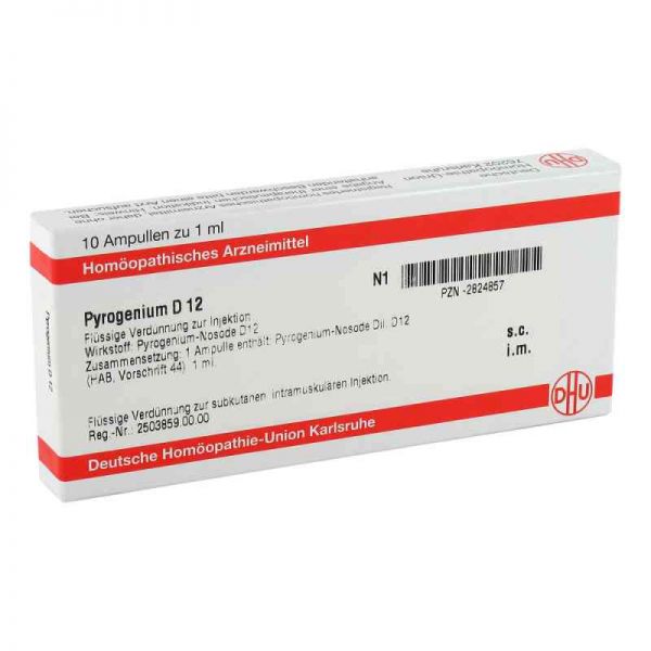 Pyrogenium D 12 Ampullen (10X1 ml)