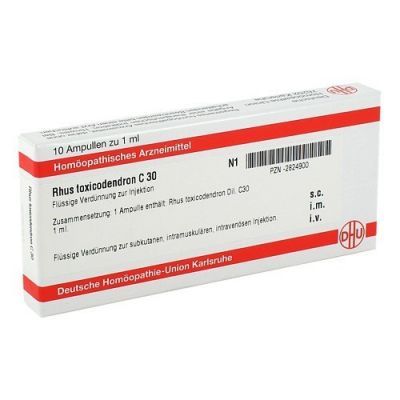 Rhus Tox. C 30 Ampullen (10X1 ml)