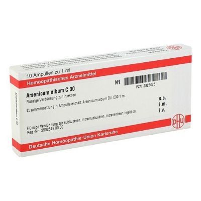 Arsenicum Album C 30 Ampullen (10X1 ml)