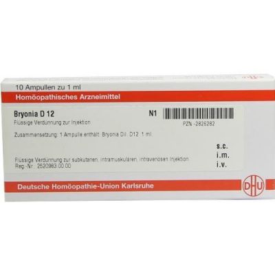 Bryonia D 12 Ampullen (10X1 ml)