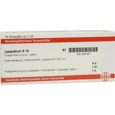 Lycopodium D 12 Ampullen (10X1 ml)