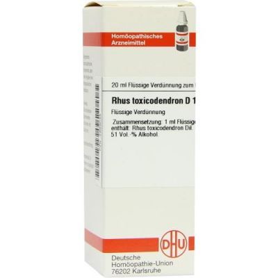 Rhus Tox. D 10 Dilution (20 ml)