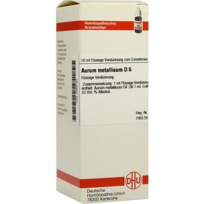 Aurum Metallicum D 6 Dilution (50 ml)