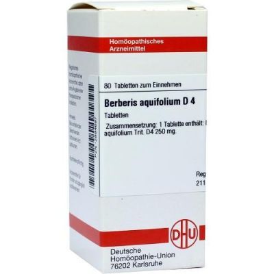 Berberis Aquifolium D 4 Tabletten (80 stk)