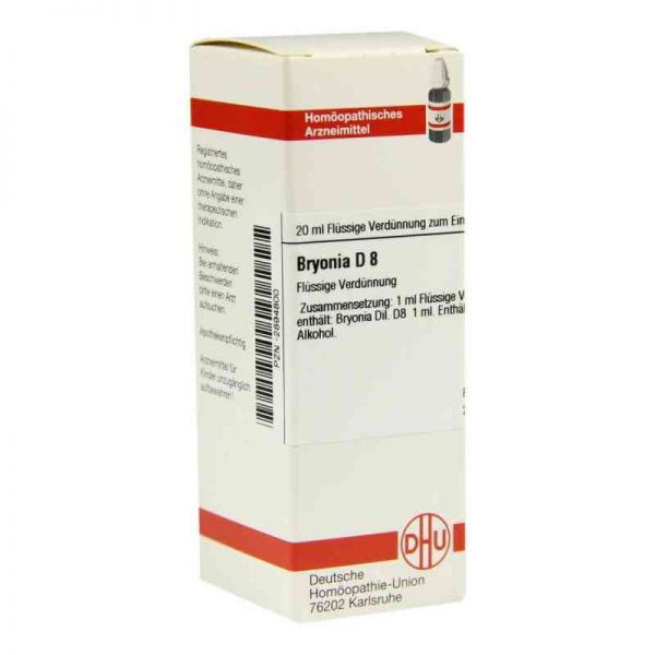 Bryonia D 8 Dilution (20 ml)